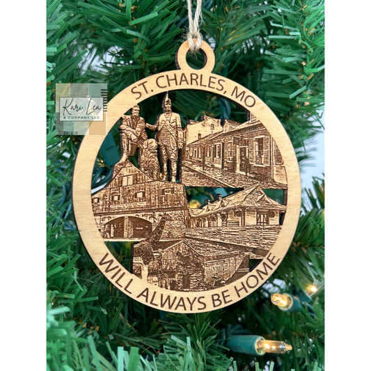 St. Charles, MO Hometown - Ornament and/or Magnet