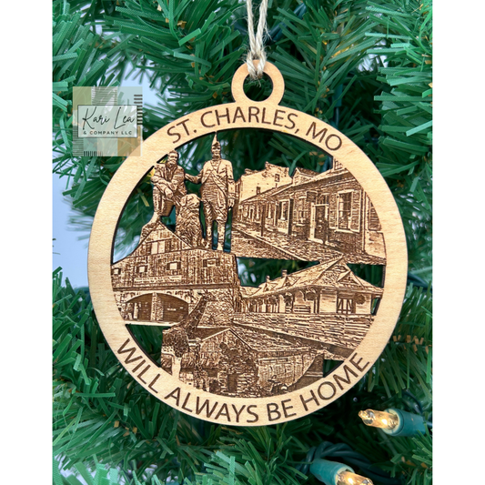 St. Charles, MO Hometown - Ornament and/or Magnet