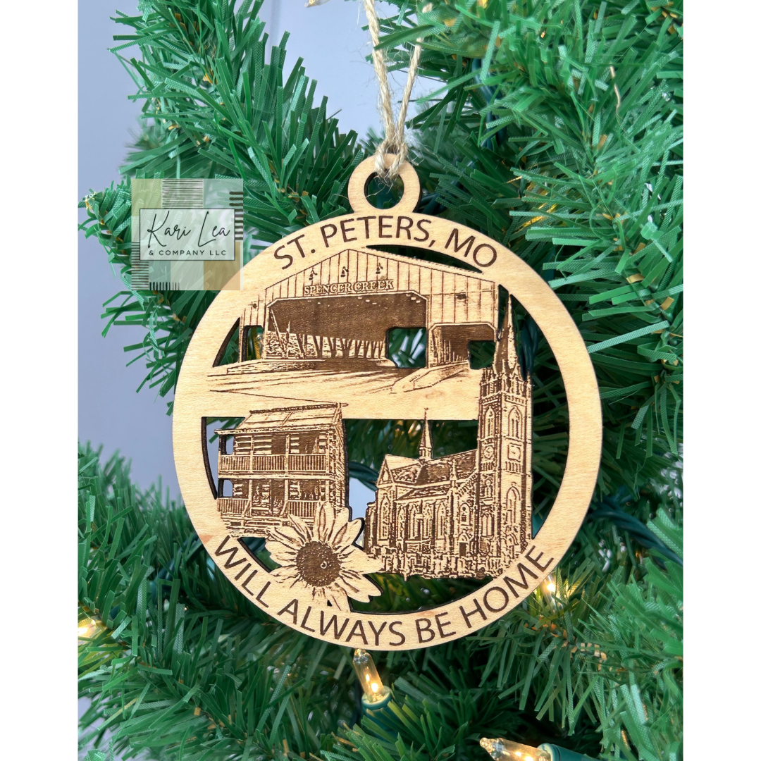 St. Peters, MO Hometown - Ornament and/or Magnet