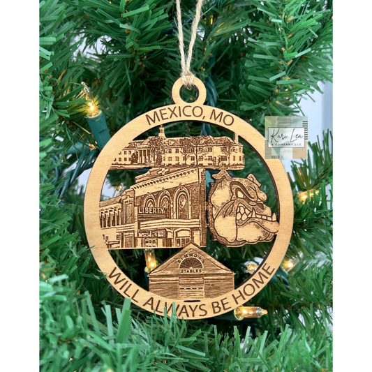 Mexico, MO Hometown - Ornament and/or Magnet