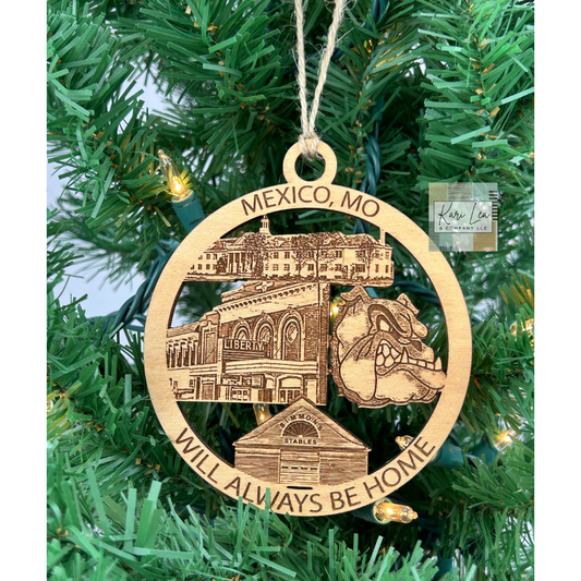 Mexico, MO Hometown - Ornament and/or Magnet