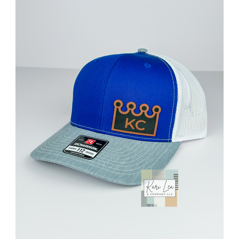 KC Inspired Leather Patch Hats