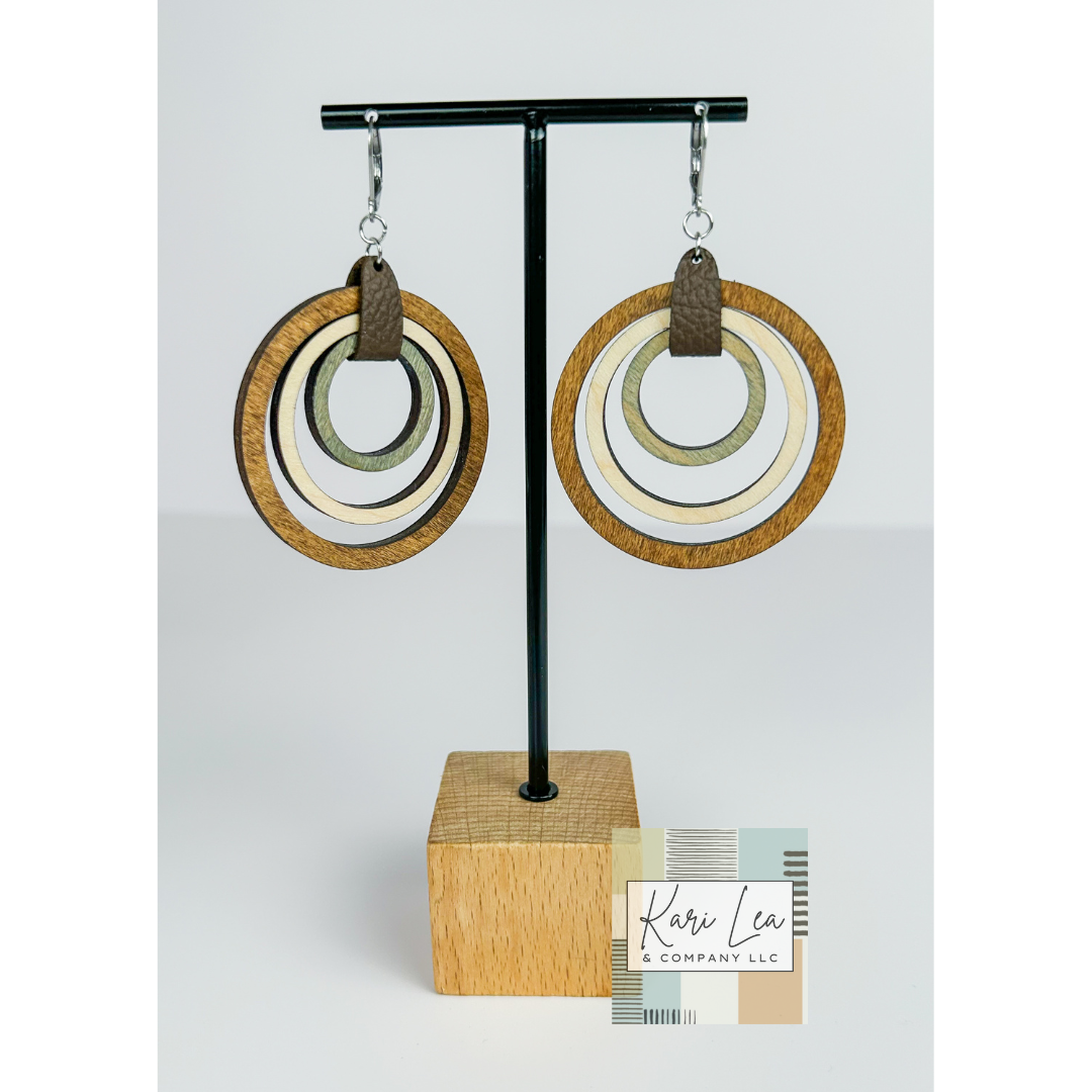 Nested Circles Earrings