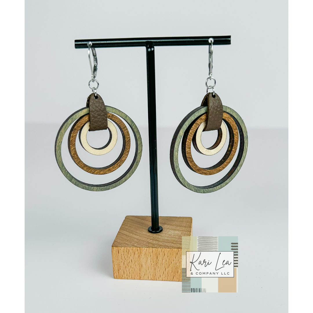 Nested Circles Earrings