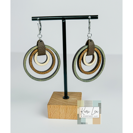 Nested Circles Earrings