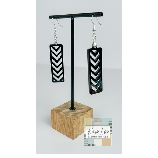 Chevron Bar Earrings