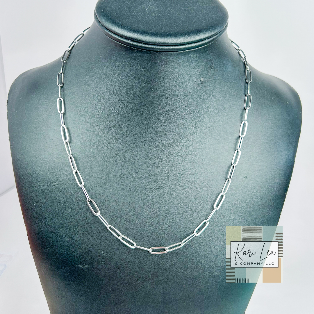 Paperclip Chain Necklace