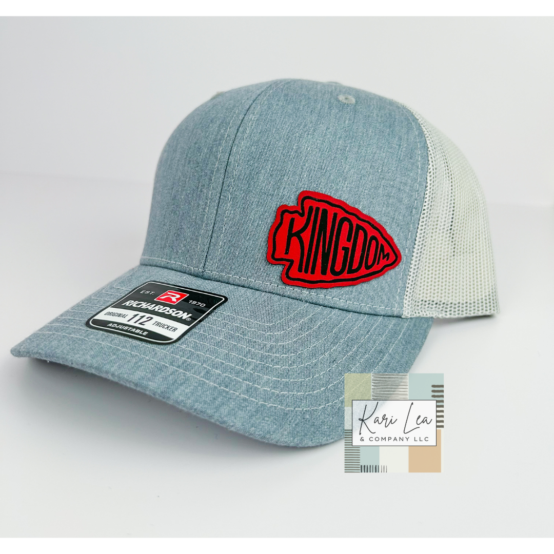 KC Inspired Leather Patch Hats