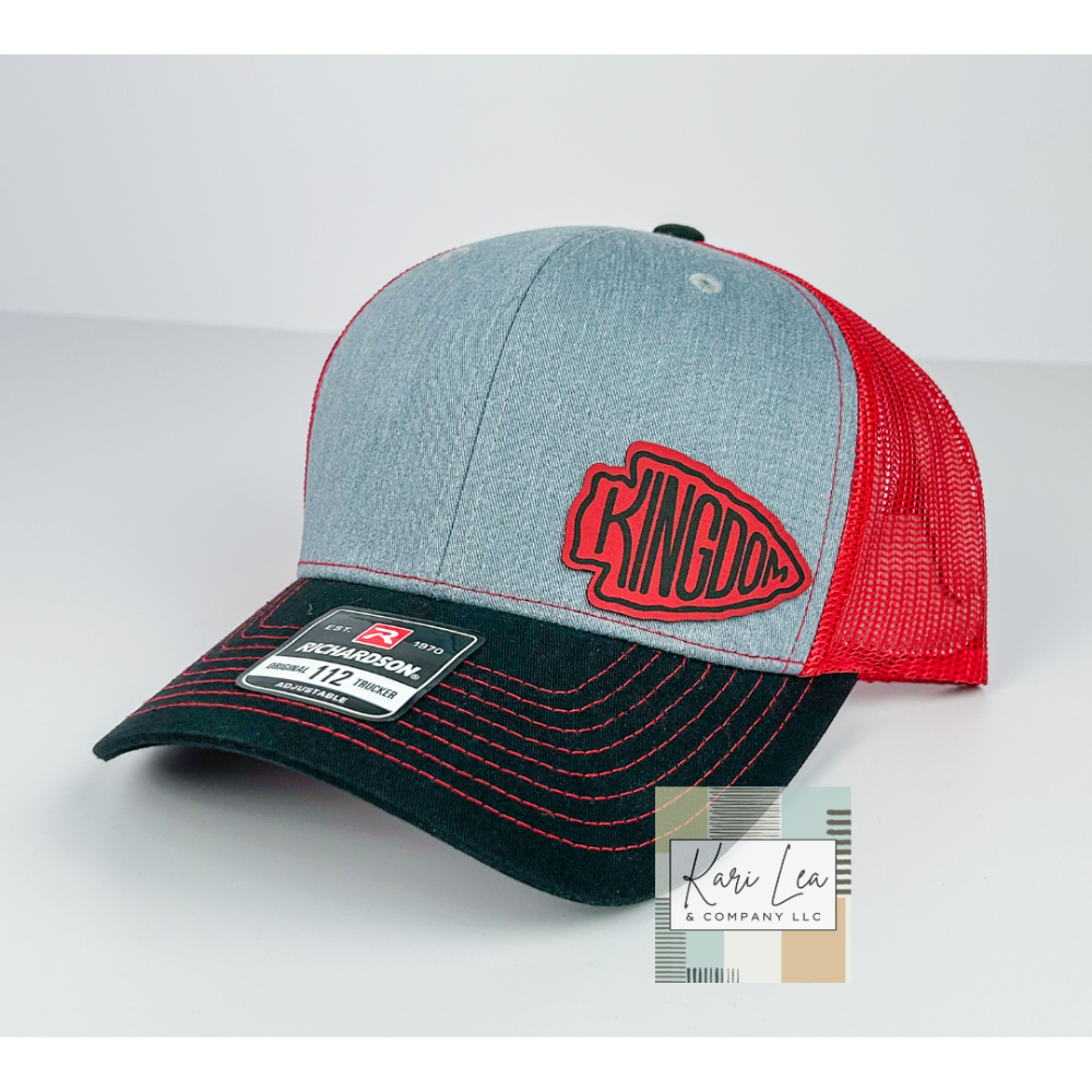 KC Inspired Leather Patch Hats