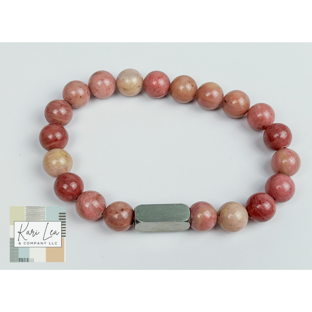 Beaded Stone Bracelet