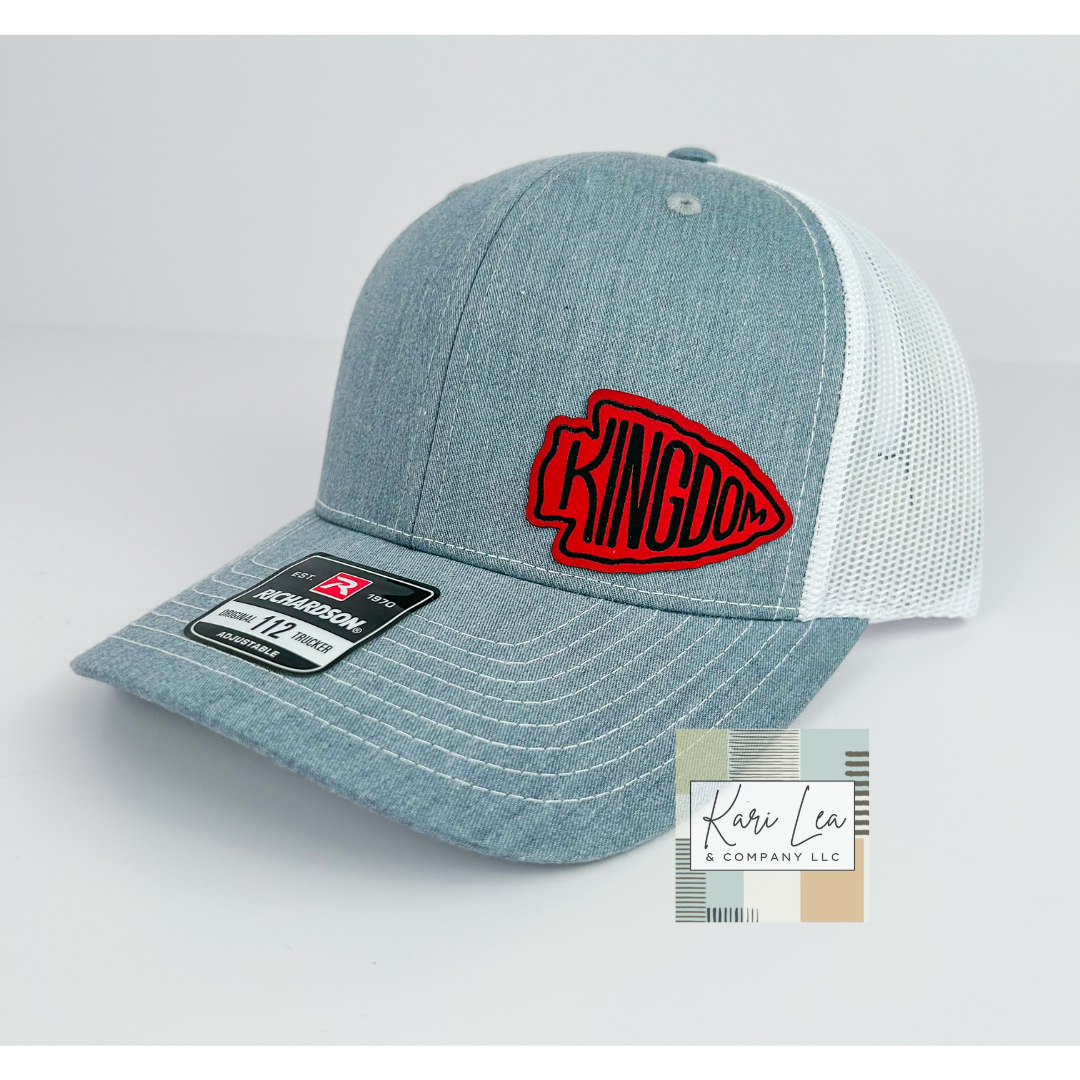 KC Inspired Leather Patch Hats