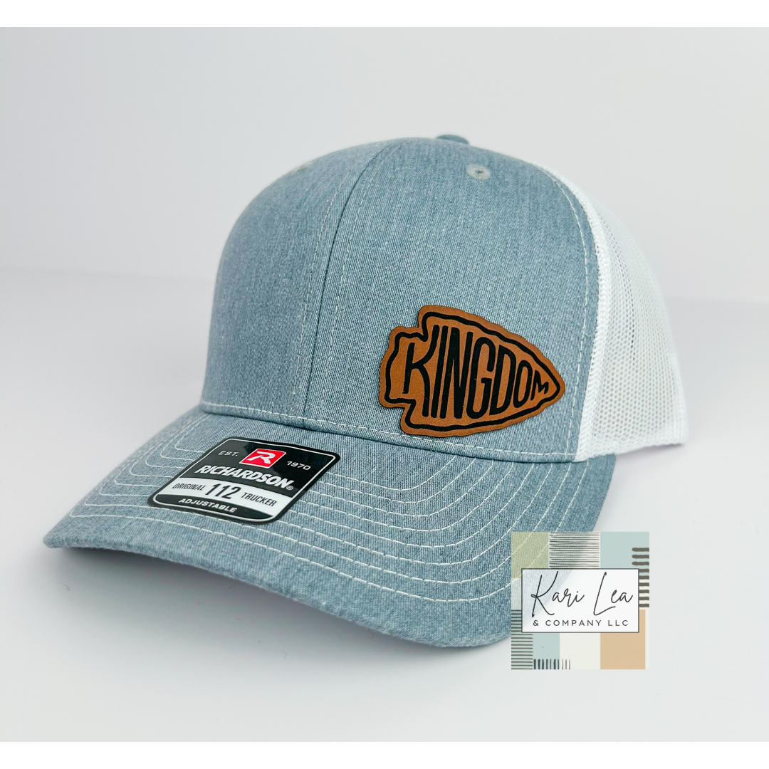KC Inspired Leather Patch Hats