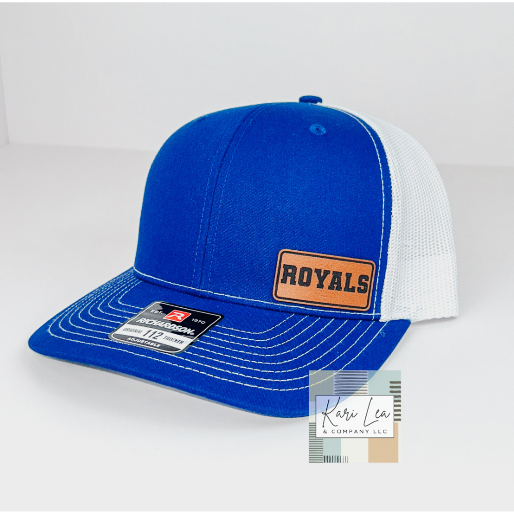 KC Inspired Leather Patch Hats