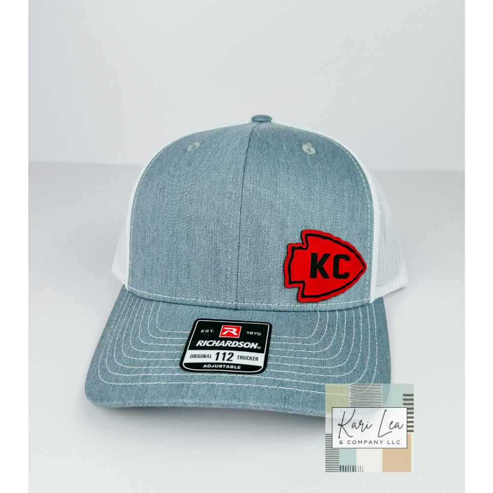KC Inspired Leather Patch Hats