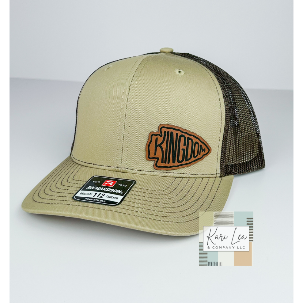 KC Inspired Leather Patch Hats