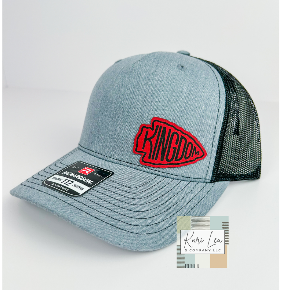 KC Inspired Leather Patch Hats