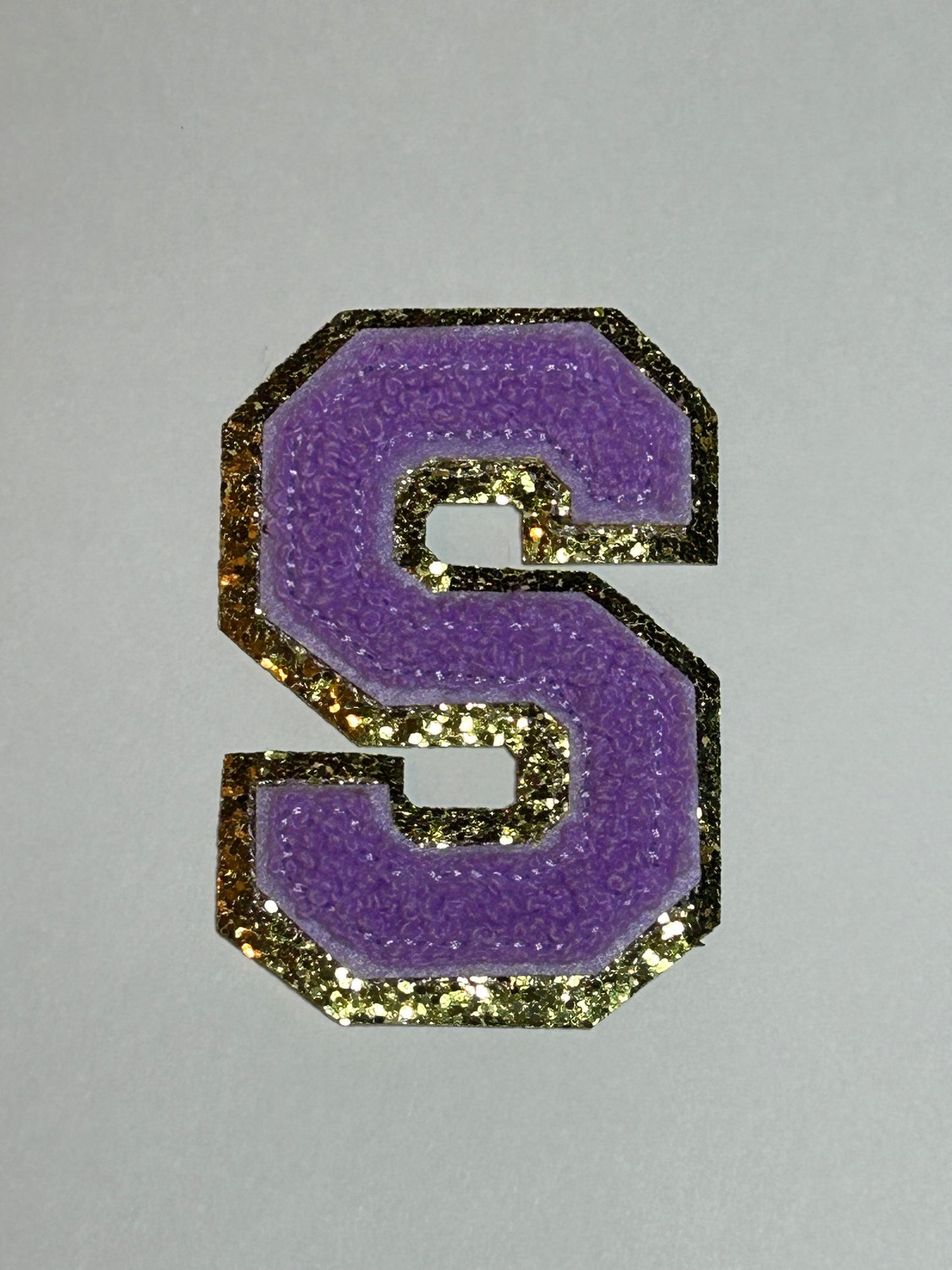 Chenille Iron-On Letters