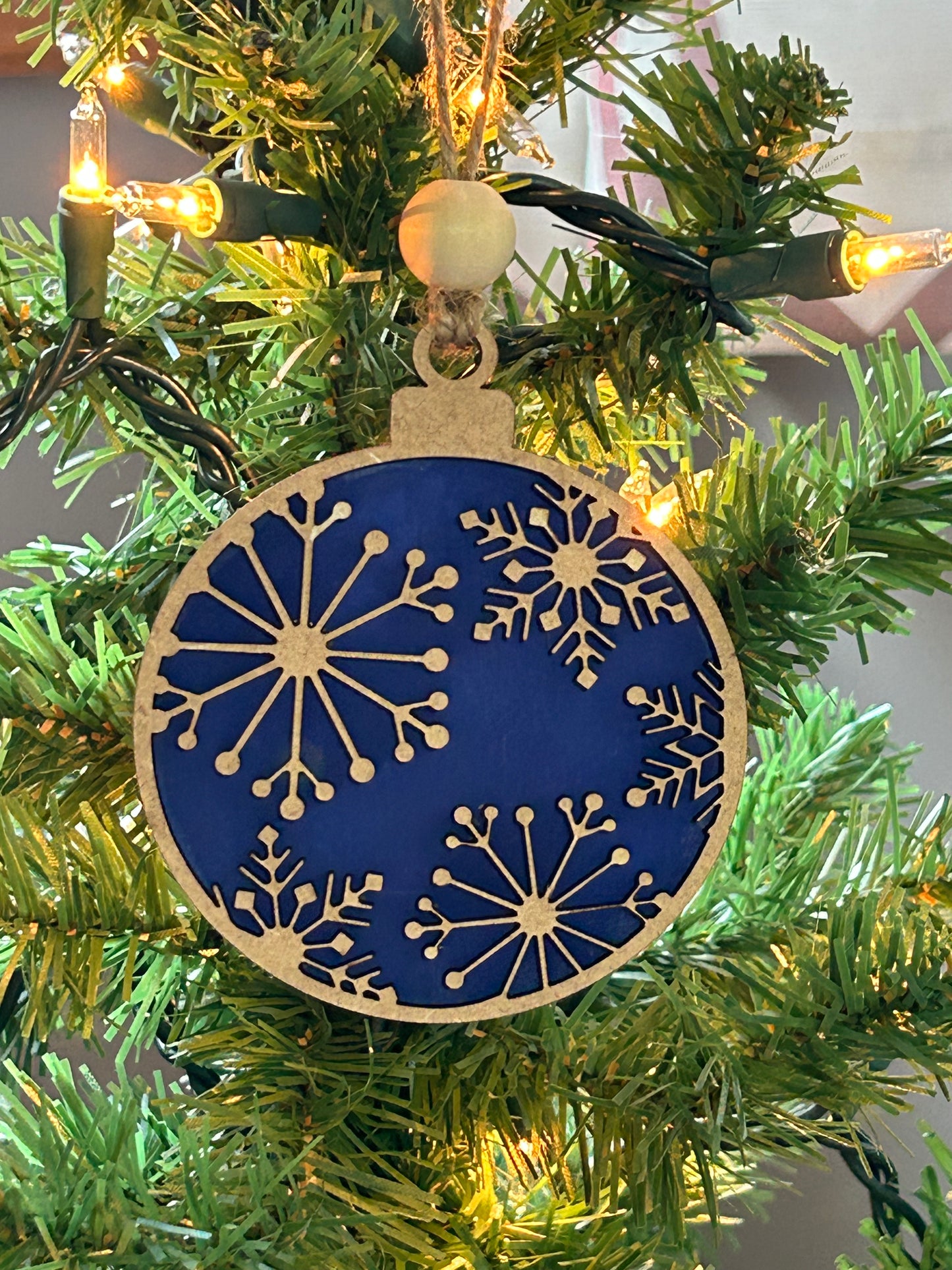 Christmas Snowflake Ornaments