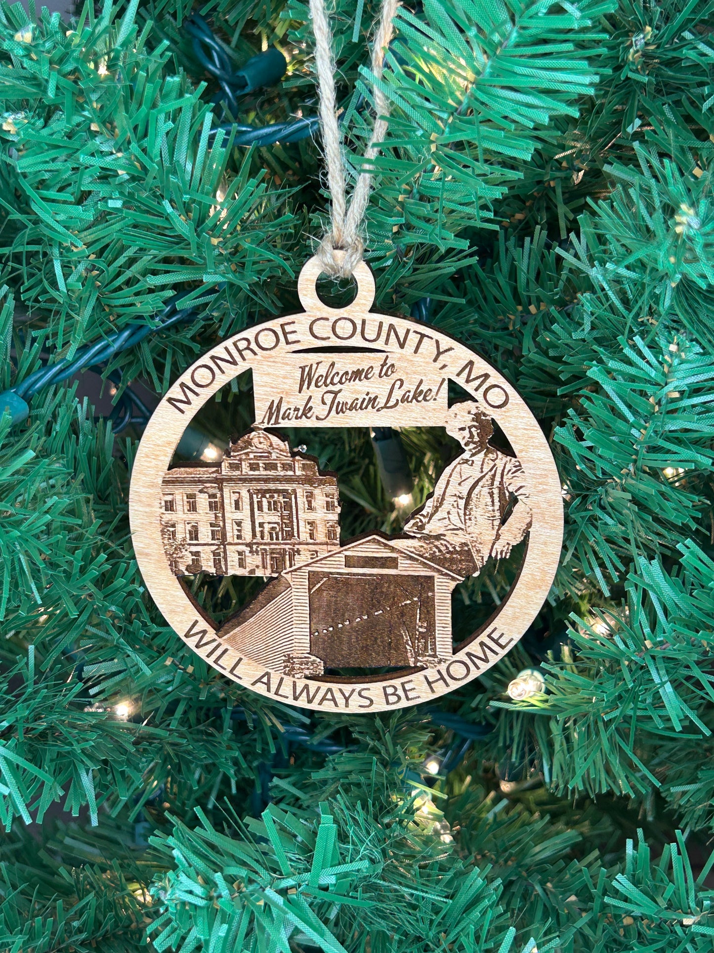 Monroe County, MO Hometown - Ornament and/or Magnet