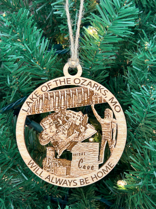 Lake of the Ozarks, MO Hometown - Ornament and/or Magnet