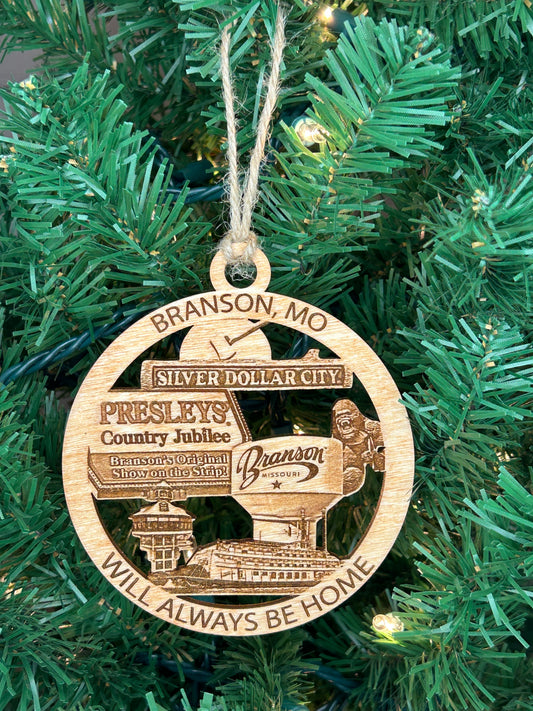 Branson, MO Hometown - Ornament and/or Magnet