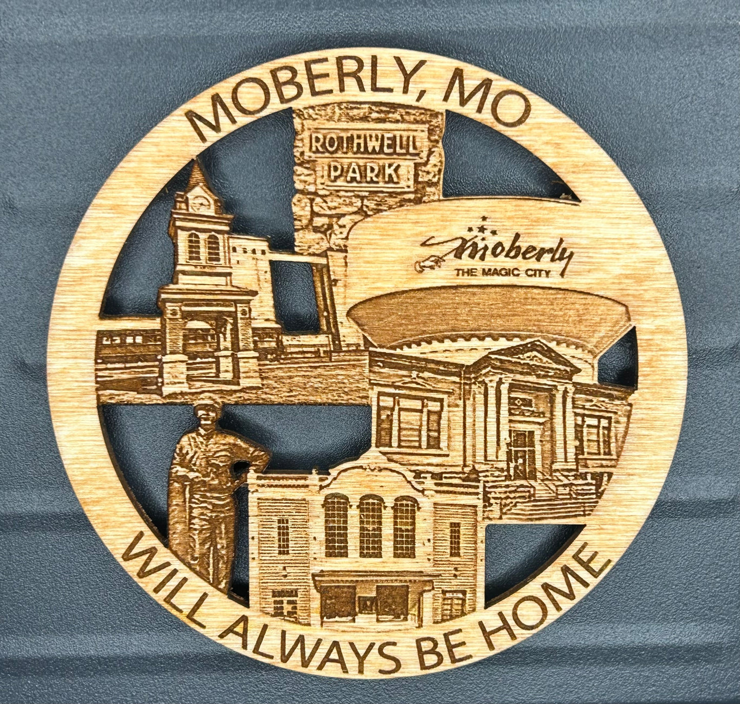 Moberly, MO Hometown - Ornament and/or Magnet