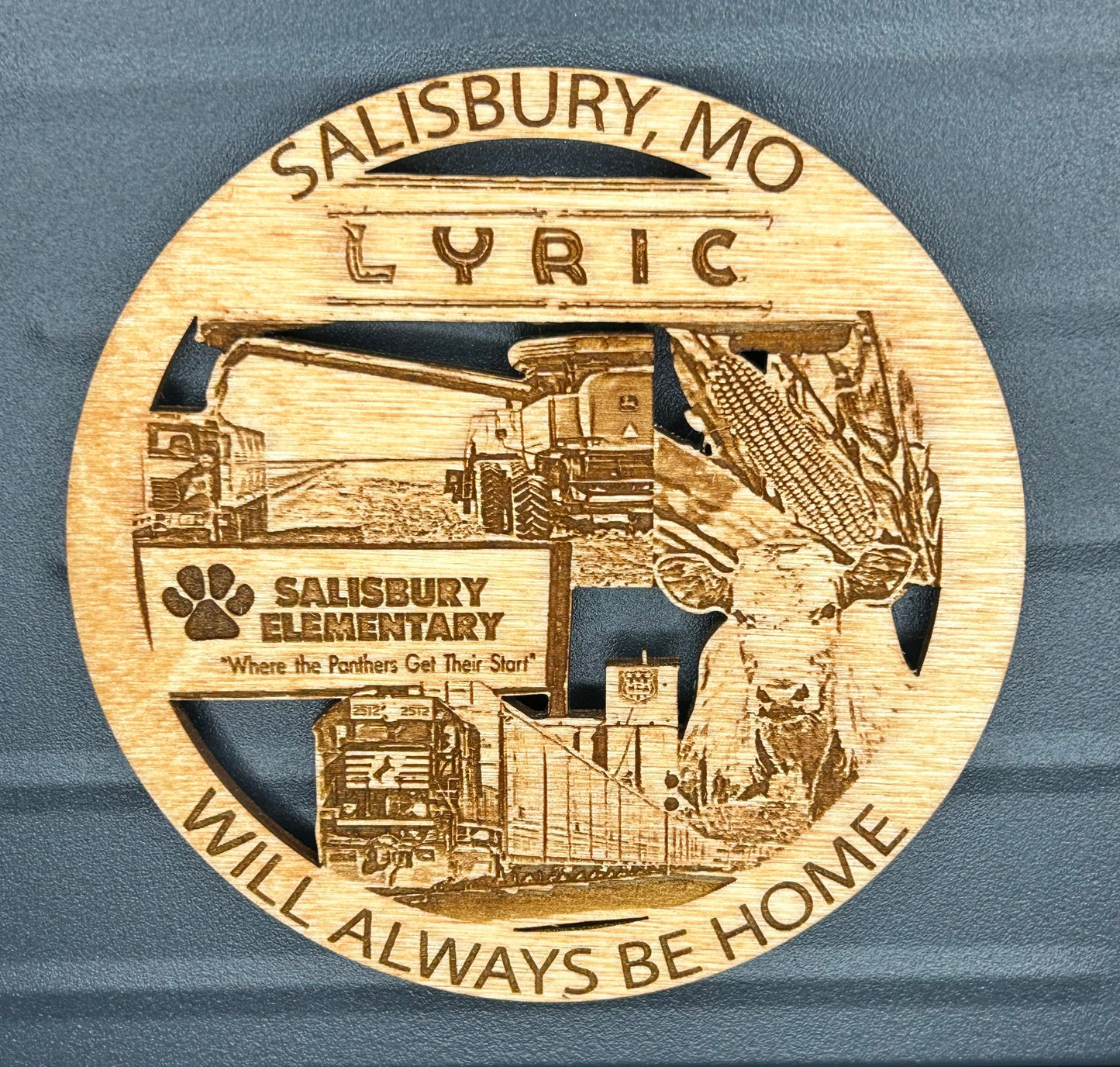 Salisbury, MO Hometown - Ornament and/or Magnet