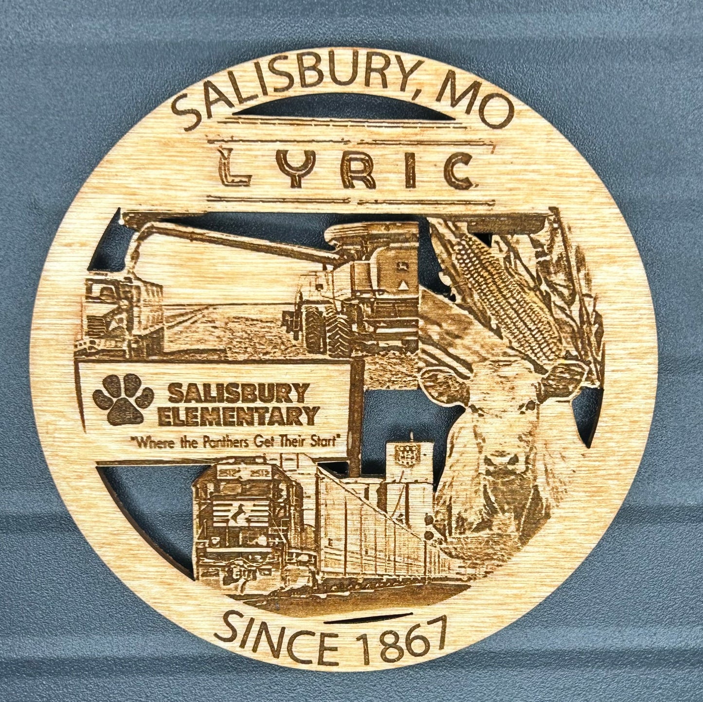 Salisbury, MO Hometown - Ornament and/or Magnet