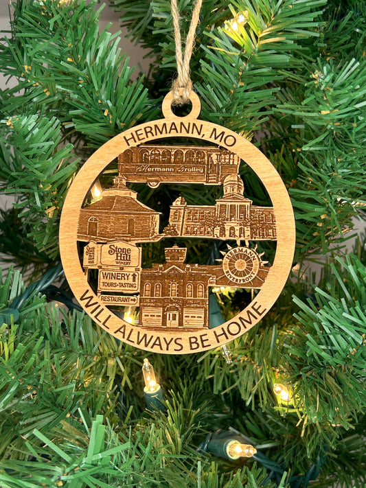 Hermann, MO Hometown - Ornament and/or Magnet