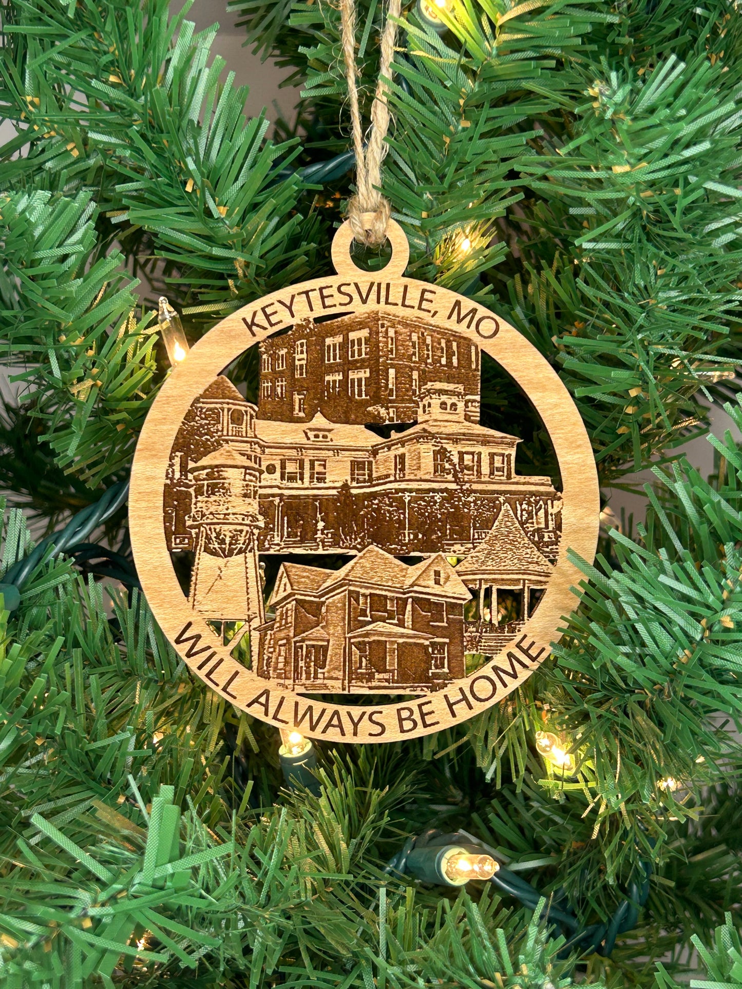 Keytesville, MO Hometown - Ornament and/or Magnet