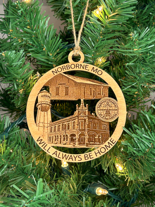 Norborne, MO Hometown - Ornament and/or Magnet