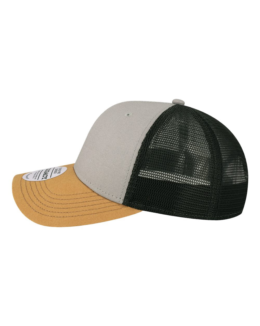 Living That Sports Aunt Life - Leather Patch Hat - Ladies Ponytail or Trucker Hat