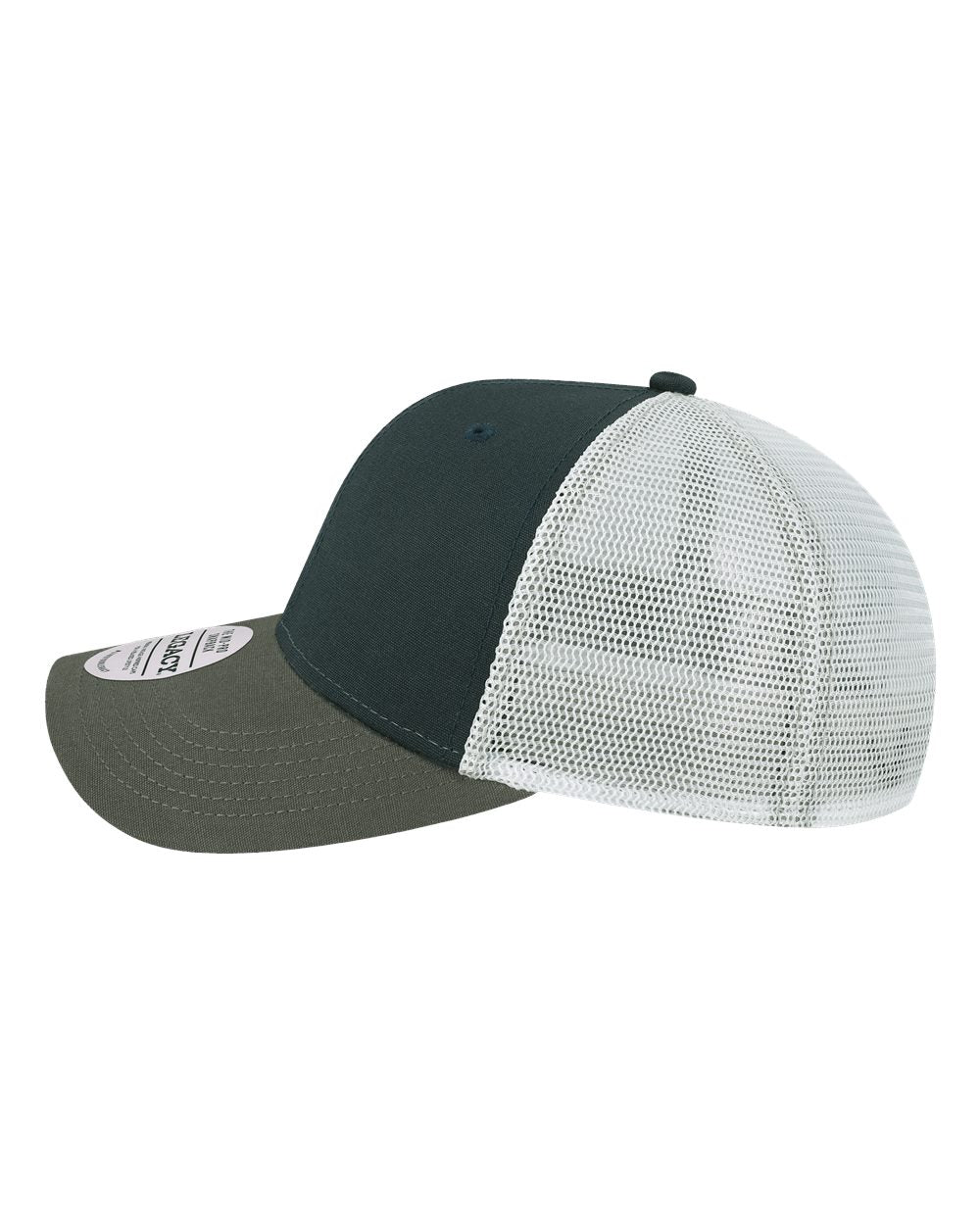 Team Specific - Leather Patch Hat - Ladies Ponytail or Trucker Hat