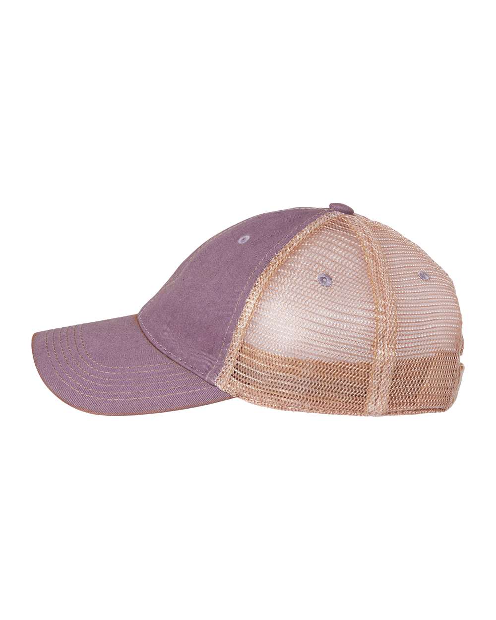 Living That Sports Aunt Life - Leather Patch Hat - Ladies Ponytail or Trucker Hat