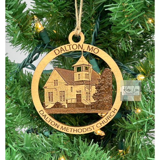 Dalton, MO Hometown (Methodist Church)- Ornament and/or Magnet