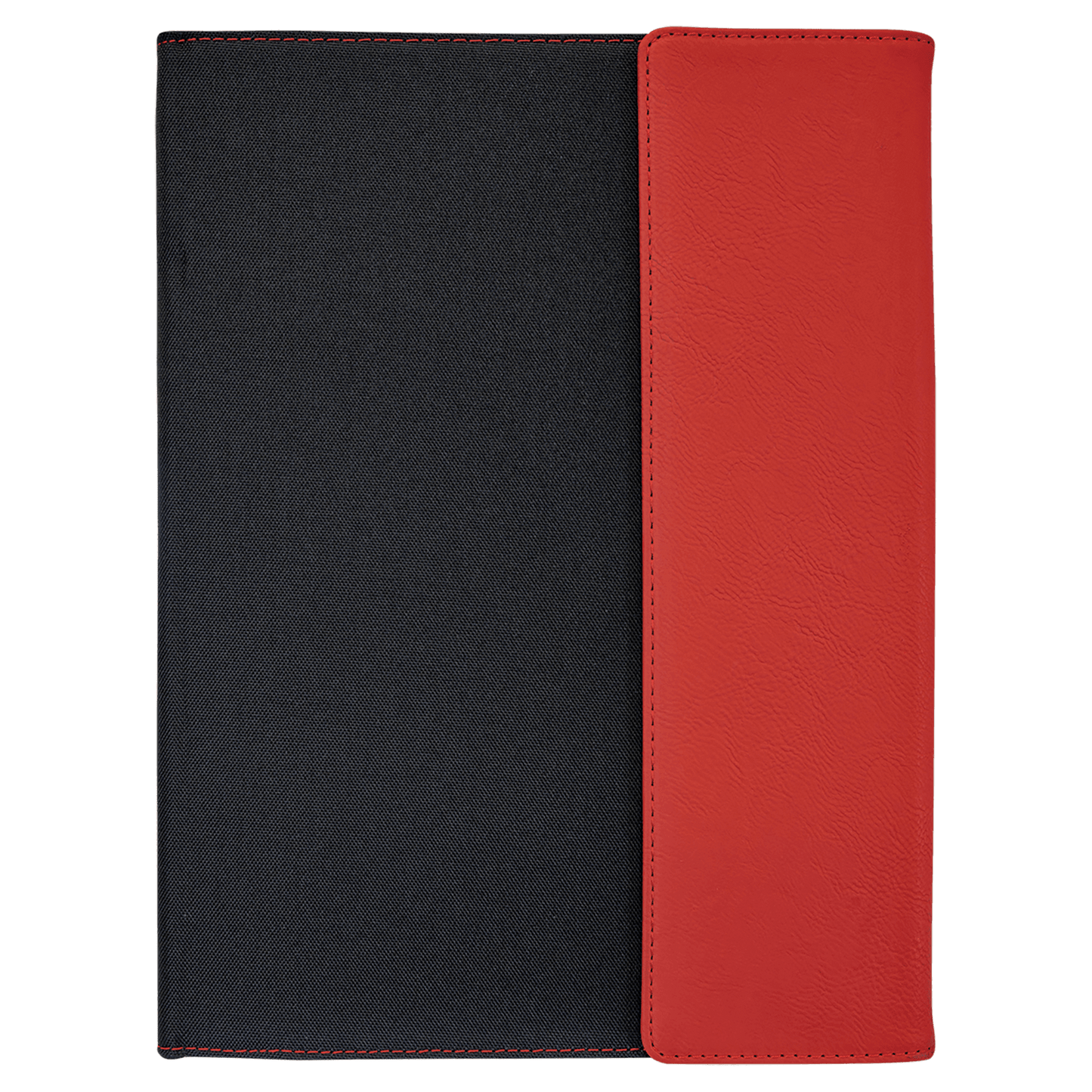 Portfolio with Notepad - Leatherette & Canvas