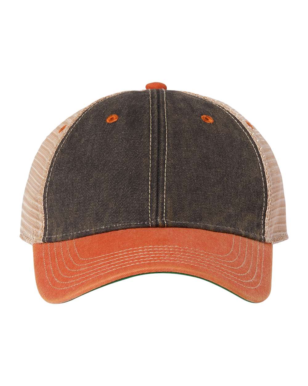 Panther <YOUR SCHOOL TEAM HERE> Crossed Bats & Baseball/Softball - Leather Patch Hat