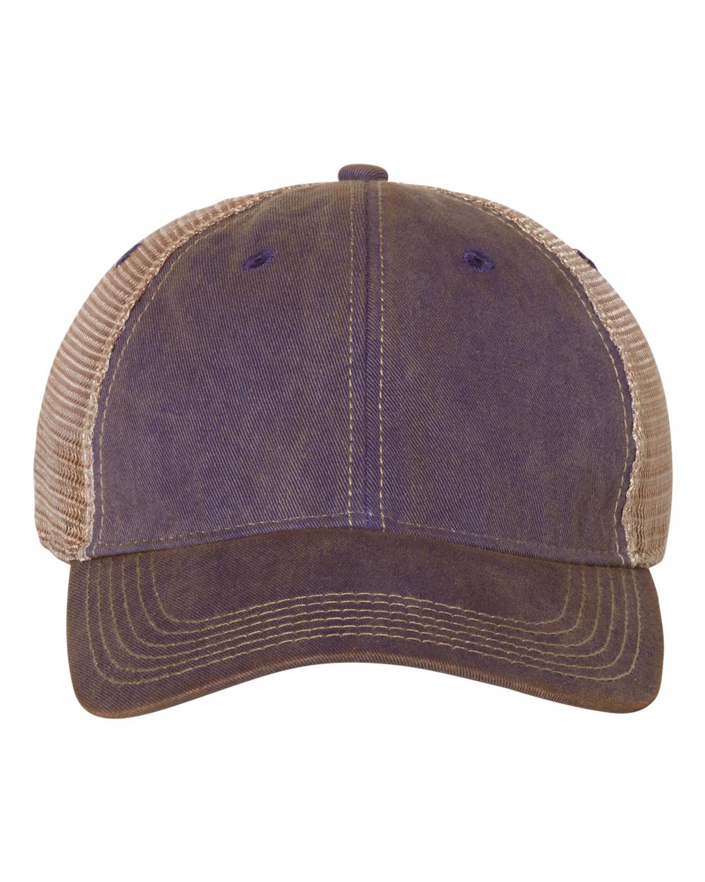 Panther <YOUR SCHOOL TEAM HERE> Crossed Bats & Baseball/Softball - Leather Patch Hat